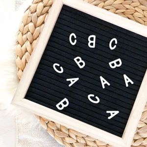 Felt Letter Board